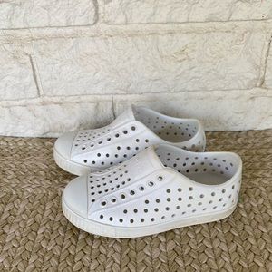 Native Shoes, Jefferson, White, Toddler 9